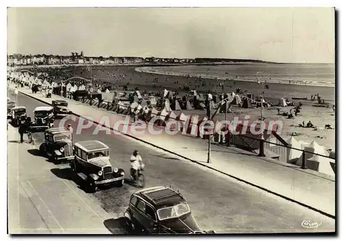 Cartes postales moderne Sables D'Olonne La Plage Automobile