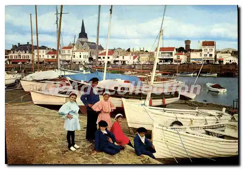 Cartes postales moderne Saint Gilles Croix De Vie Le Port