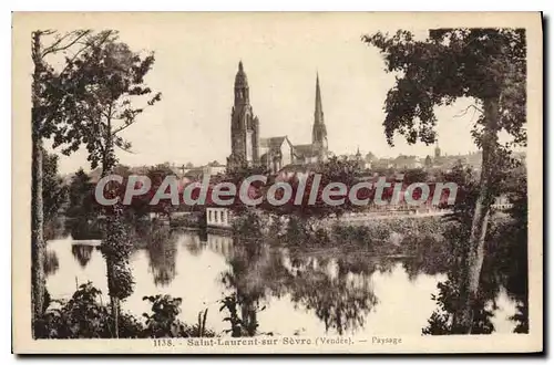 Cartes postales Saint Laurent Sur Sevre Paysage