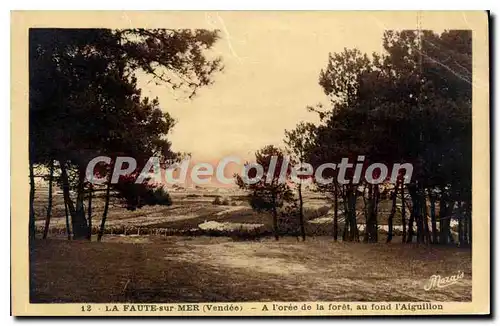 Ansichtskarte AK La Faute Sur Mer A I'Oree De La Foret Au Fond I'Aiguillon