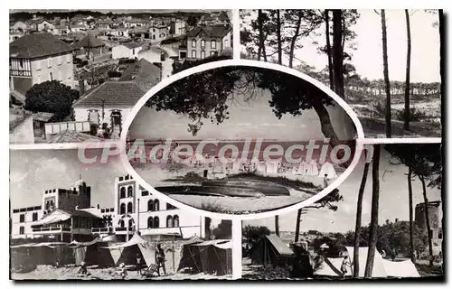 Cartes postales La Tranche Sur Mer Vue Generale L'air De La Mer Sapins hotel camping