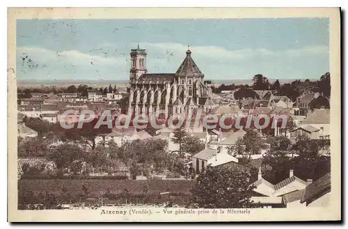 Cartes postales Aizenay Vue Generale Prise De La Minoterie