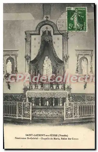 Cartes postales Saint Laurent Sur Sevre Pensionnat St Gabriel