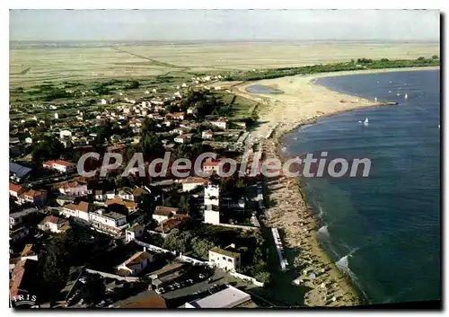 Moderne Karte La Tranche Sur Mer Vue Generale Aerienne gri�re-plage