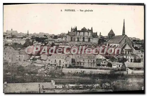 Cartes postales Poitiers Vue Generale