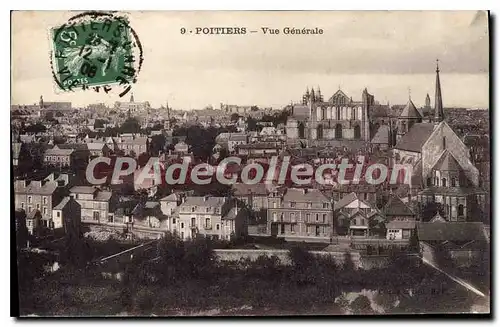 Cartes postales Poitiers Vue Generale