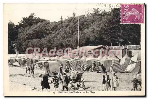 Ansichtskarte AK Fouras Les Bains La Plage