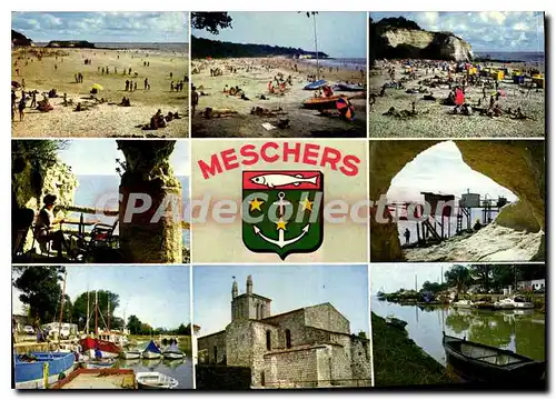 Cartes postales moderne Meschers Divers Aspects