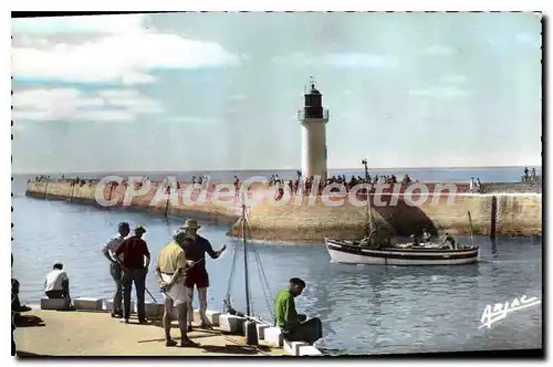 Cartes postales Ile D'Oleron La Cotiniere Pecheurs A la Ligne