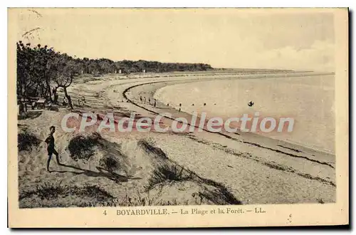 Ansichtskarte AK Boyardville La Plage Et La Foret