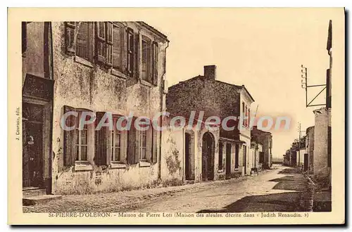 Cartes postales St Piere D'Oleron Maison De Pierre Loti Judith Renaudin