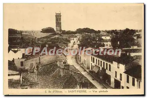 Cartes postales Ile D'Oleron Saint Pierre Vue Generale