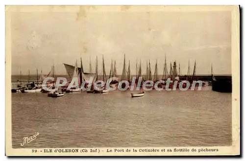 Cartes postales Ile D'Oleron Le Port De La Cotiniere Et Sa Flottille De Pecheurs