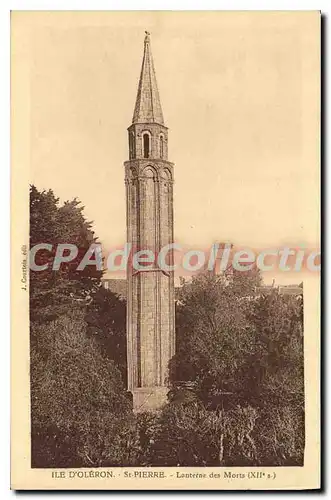 Ansichtskarte AK Ile D'Oleron St Pierre Lanterne Des Morts