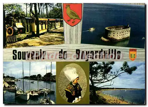 Cartes postales moderne Ile D'Oleron Boyardville Le Petit Train Le Fort