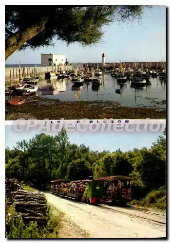 Cartes postales moderne Ile D'Oleron Le Port De La Cotiniere train St-Trojan