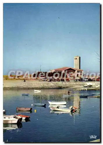 Cartes postales moderne Ile D'Oleron L'Eglise Et Le Port De La Cotiniere