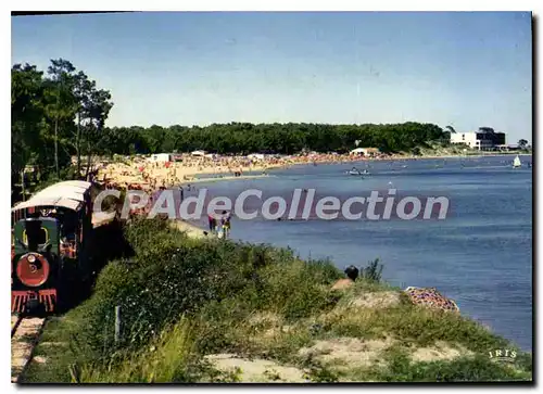 Cartes postales moderne Ile D'Oleron St Trojan Les Bains La Plage De Gatseau train novotel