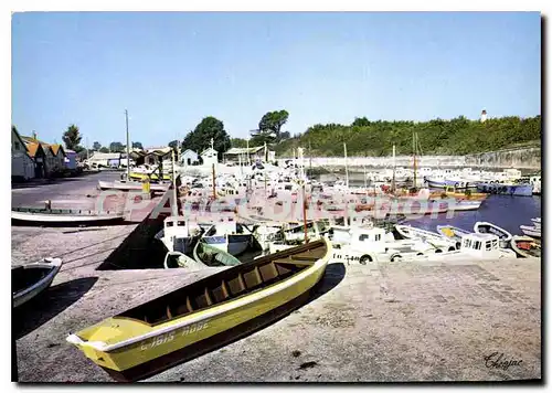 Moderne Karte Ile D'Oleron Le Chateau Le Port