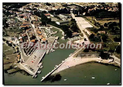 Cartes postales moderne Ile D'Oleron Le Chateau D'Oleron Le Port Vu D'Avion