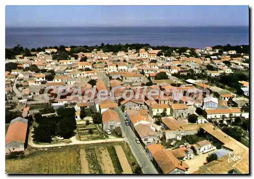 Moderne Karte Ile D'Oleron La Bree Vue Generale De La Ville