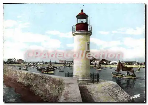 Moderne Karte Ile D'Oleron Port De La Cottiniere Le Retour Des Bateaux De Peche