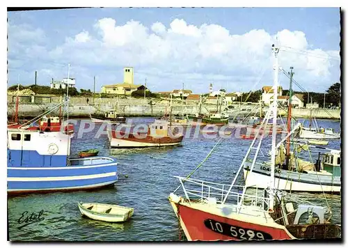 Moderne Karte Ile D'Oleron Port De La Cotiniere