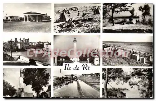 Cartes postales Ile De Re Sablanceaux la gare Rivedoux couarde st-Cl�ment