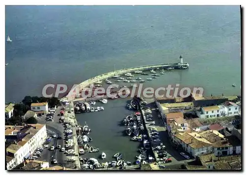 Moderne Karte Ile De Re La Flotte En Re En Avion Au Dessus Du Port