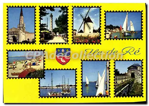 Cartes postales moderne Ile De Re Souvenir Divers Aspects