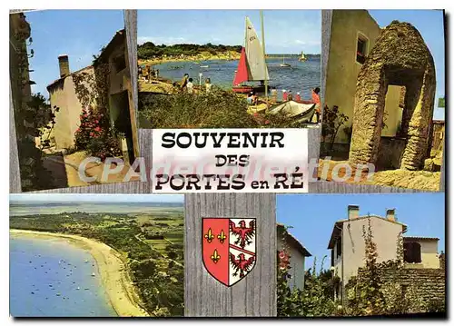 Cartes postales moderne Ile De Re Souvenir Des Portes En Re