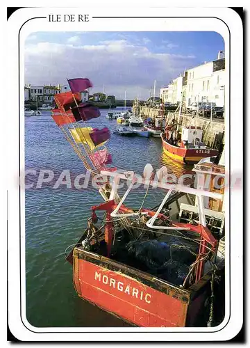 Cartes postales moderne Ile De Re St Martin En Re Le Port De Peche Et Ses Chalutiers Retois Morgaric