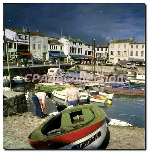 Moderne Karte Ile De Re La Flotte En Re Le Port