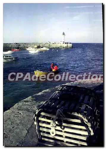 Cartes postales moderne Ile De Re La Flotte En Re L'Avant Port Et La Jetee