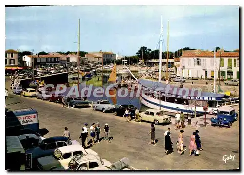 Moderne Karte I'Ile De Re Saint Martin Le Port