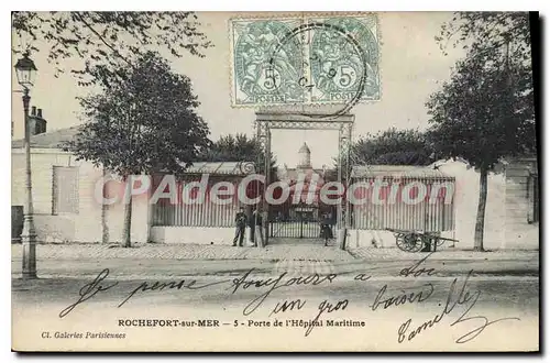 Cartes postales Rochefort Sur Mer Porte De I'Hopital Maritime