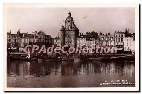 Cartes postales La Rochelle Le Port Et La Tour De I'Horloge