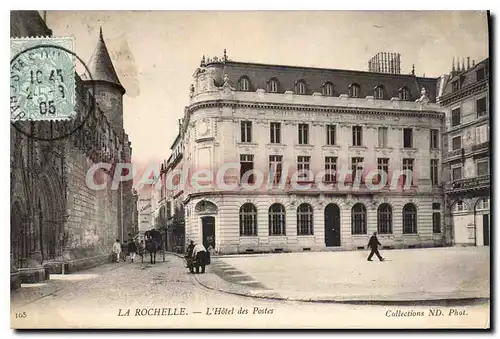 Cartes postales La Rochelle L'Hotel Des Postes