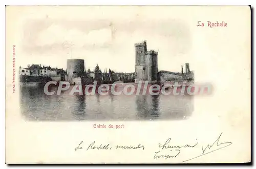 Cartes postales La Rochelle Entree Du Port