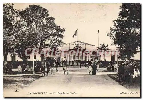 Cartes postales La Rochelle La Facade Du Casino