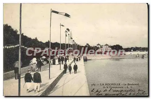 Ansichtskarte AK La Rochelle Le Boulevard De La Concurrence