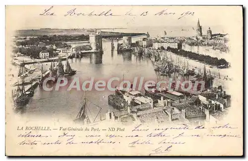 Cartes postales La Rochelle Vue Generale Du Port