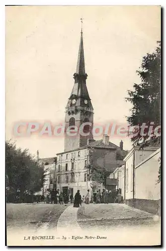 Cartes postales La Rochelle Eglise Notre Dame