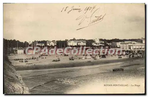 Cartes postales Royan Pontaillac La Plage