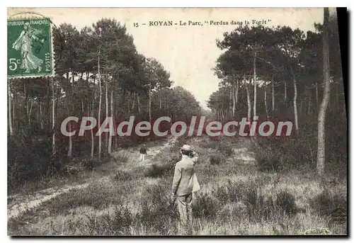 Ansichtskarte AK Royan Le Parc Perdus Dans La Foret