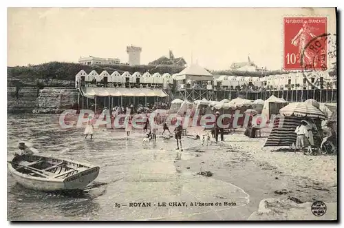 Cartes postales Royan Le Chay A I'Heure Du Bain