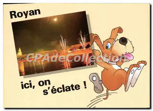 Cartes postales moderne Royan Ici On S'Eclate