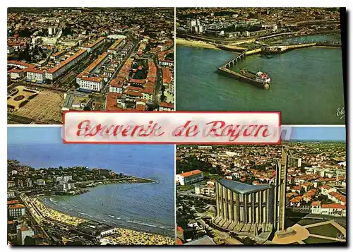 Cartes postales moderne Royan Vue Generale Sur Le Boulevard Aristide Briand le march�