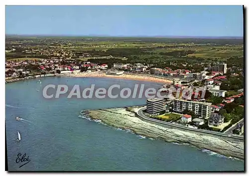 Cartes postales moderne Royan Pontaillac Vue Generale De La Grande plage avec le casino