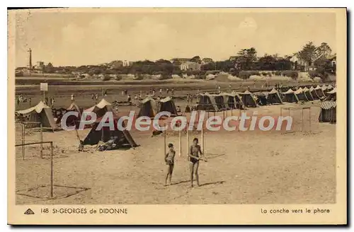 Cartes postales St Georges De Didonne La Conche Vers Le Phare